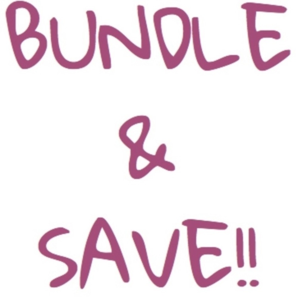 Create a bundle and save on shipping!!